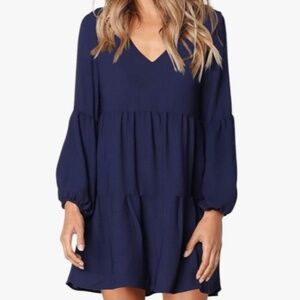 Navy Tunic Dress